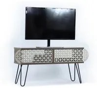 Porta TV Ilia noce 106x30x48H