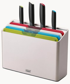 Set coltelli e tagliere da cucina con supporto Folio Icon Plus, set da 9