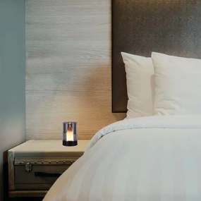 Lampada da tavolo ricaricabile LED/2W/5V 3000K nero