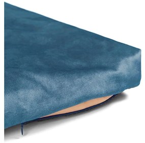 Materasso blu per cani in ecopelle 50x60 cm SoftPET Eco M - Rexproduct