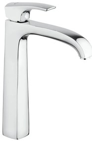 Rubinetto per lavabo Young cromo spazzolato lucido