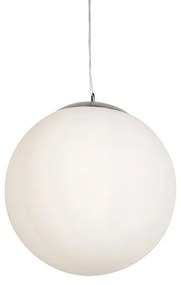 Lampada a sospensione scandinava vetro opalino 50cm - Ball 50