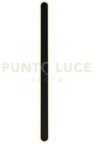 Applique da parete per esterni a led bordo, lunghezza 1200 mm, nero