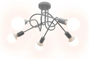 Lampadario da parete per bambini OXFORD 5xE27/15W/230V