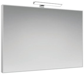 Specchio con illuminazione integrata bagno rettangolare Frame H 90 x P 4 cm