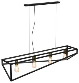 Lampadario a sospensione con filo GOTE 4xE27/60W/230V