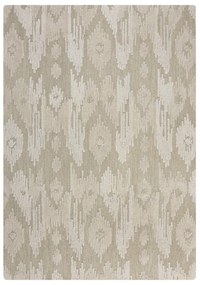 Tappeto beige in lana tessuto a mano 200x290 cm Dion Ikat – Flair Rugs