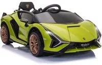 Macchina Elettrica per Bambini 12V con Licenza Lamborghini Sian FKP 37 Verde