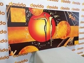 Quadro su tela – Coppia innamorata etnica