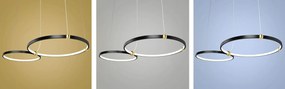 LAMPADA Black Ring led + pilota APP763-30-50