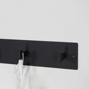 Appendiabiti da parete in metallo nero Leatherman - Spinder Design