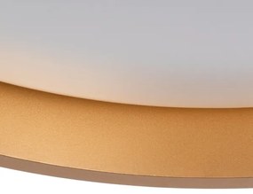 Kanlux 37328 - Plafoniera LED SOLN LED/17,5W/230V diametro 38 cm bianco/oro