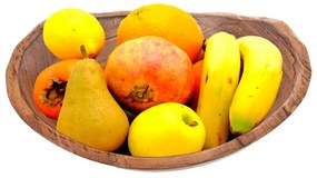 Ciotola in legno di colore naturale Mango - Orion