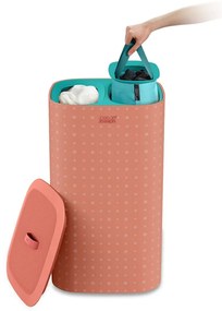Cesto portabiancheria in tessuto rosa 60 l Tota Pop - Joseph Joseph
