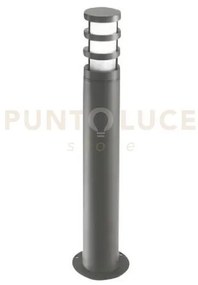 Ges022- paletto da esterno colore grigio antracite 1 luce attcco e2...