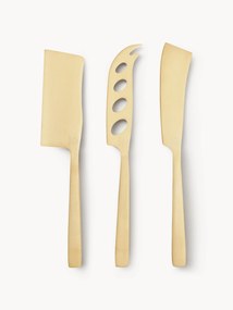 Set di 3 coltelli da formaggio spazzolati opachi Art