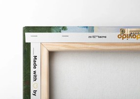 Quadro su tela – Bouquet primaverile alla finestra