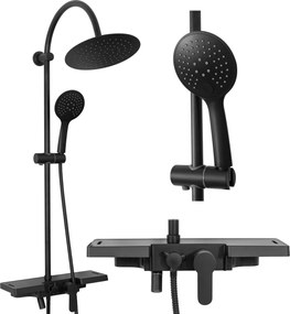 Set doccia Rea Vigo Black