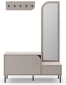 Set mobili da ingresso crema Bea - Marckeric