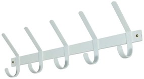 Attaccapanni da parete bianco in metallo 70 cm Dexter – Spinder Design
