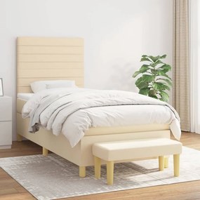 Giroletto A Molle Con Materasso Crema 80x200 Cm İntessuto /
