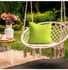 Cuscino da giardino impermeabile 50x50 cm lime