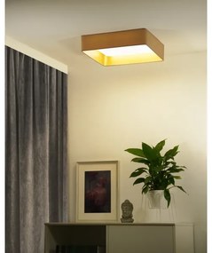 Brilagi-LED Lampada dimmerabile VELVET SQUARE LED/36W/230V Wi-Fi Tuya+telecomando beige