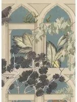 Josephine Munsey Tapete Abandoned Arches - Celadon/ Stone