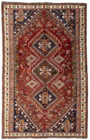 Shiraz Tappeto 260x160 Rosso (Iran) Annodato A Mano