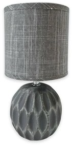 Lampada da tavolo Versa Ovo Ceramica Tessile (14 x 33 cm)