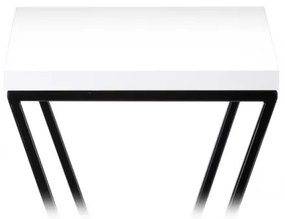 Portafiori LOFT 100x24 cm nero/bianco