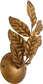 Lampada da parete vintage oro antico - Linden