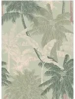 Coordonne Tapete Palms - Menta