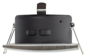 Portafaretto IP65 Quadrato da Incasso per GU10 Foro Ø70mm Acciaio Inox
