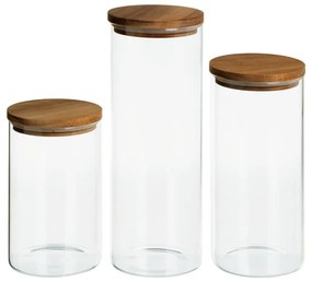 Set di contenitori per alimenti in vetro alimentari/per la pasta 3 pz – Casa Selección