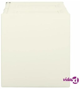 vidaXL Baule per Cuscini Vaniglia 86x40x42 cm 85 L