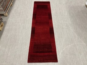 Loribaft Tappeto persiano 80 x 300 Rosso (Iran) Annodato A Mano