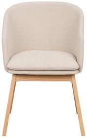 Set di sedie da pranzo beige in imbottito 2 pz Windham – Rowico