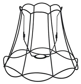 Paralume in metallo nero 30/26 - Granny Frame