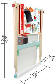 Lavagna da disegno con cavalletto