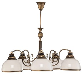 Lampada a sospensione Petro Jupiter, dimmerabile, Bronzo / Ottone antico, Soggiorno / Sala da pranzo, Metallo, Antico, Lampada a sospensione
