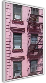 Poster Pink Facade
