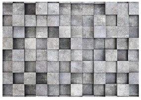 Fotomurale adesivo  Concrete Cube  Larghezza x Altezza Home decor 196x140