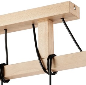 Lampadario a sospensione LEON 5xE27/60W/230V su cavo