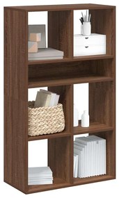 Libreria Rovere Marrone 66x31x112 Cm İn Legno Multistrato /
