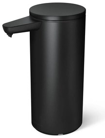 Dispenser di sapone in acciaio touchless nero opaco da 414 ml - simplehuman