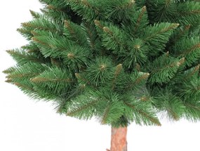 Bellissimo albero di Natale con tronco 190 cm