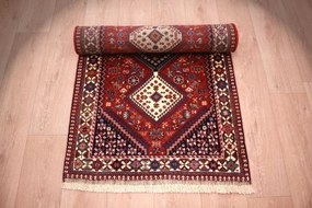 Yalameh Tappeto persiano 80x200 (Iran) Annodato A Mano