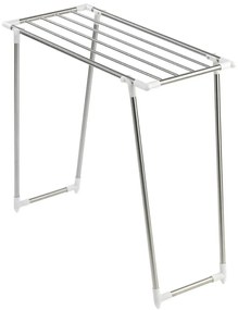 WENKO 3774020100 - Stendibiancheria PROFI SINGLE 87x79 cm acciaio inox/argento/bianco