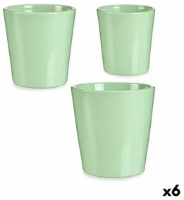 Set di Vasi Verde Argilla (6 Unità)